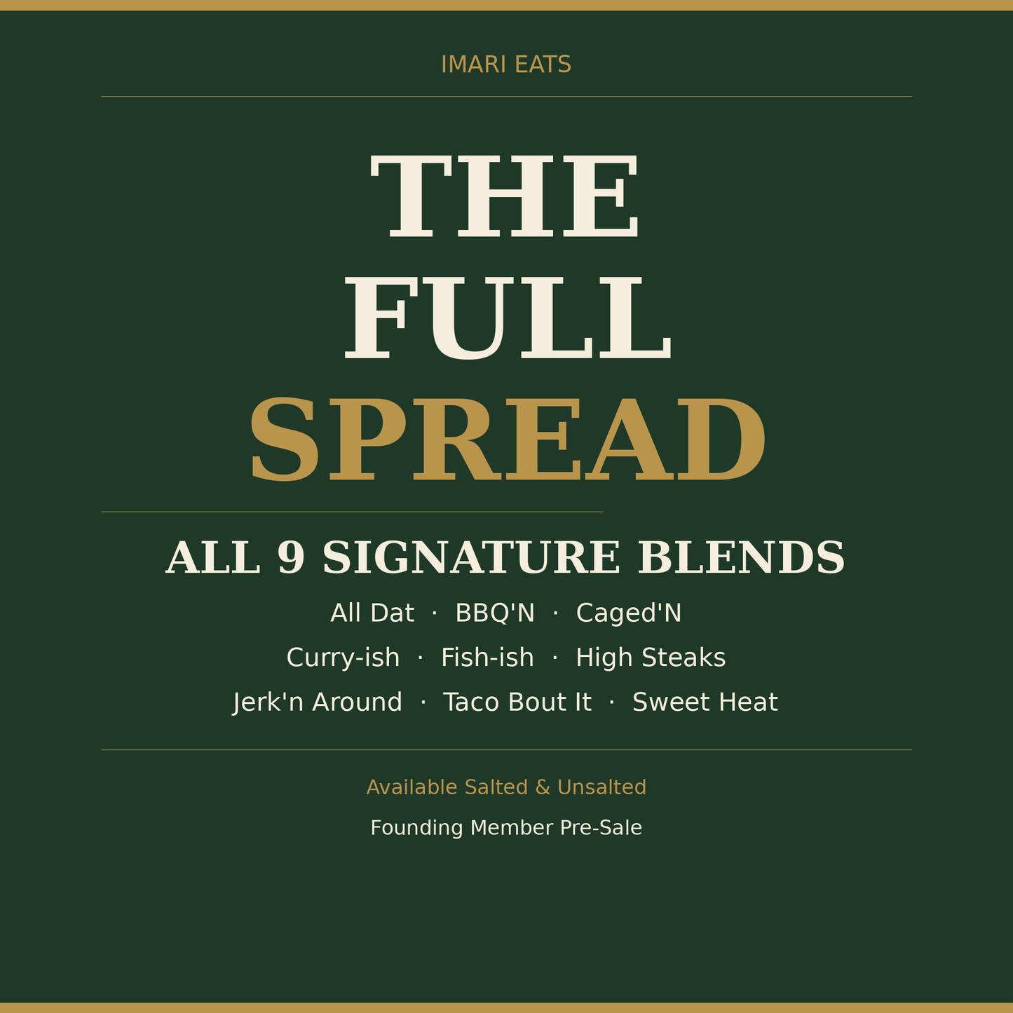 The Full Spread | Spice Blend Bundle